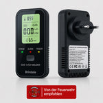 Brindale 4-in-1 CO-Melder in Steckdose mit Live-Anzeige