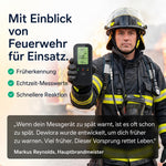 Brindale 4-in-1 CO-Melder von Feuerwehr empfohlen